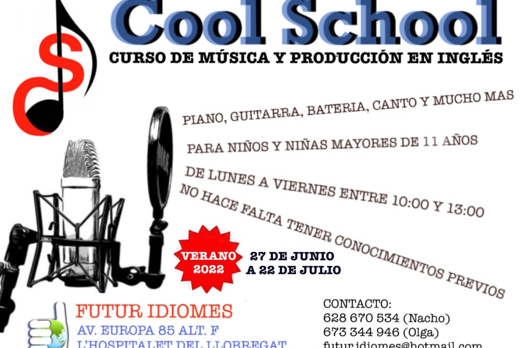 Cool School: Curso de Canto, Música y Producción en Inglés 1